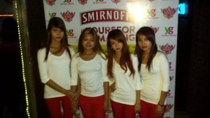 De Smirnoffmeisjes